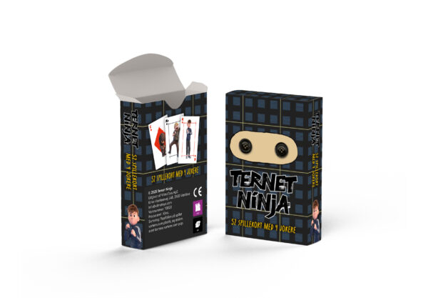 Ternet Ninja 3 - Spillekort med 4 jokere - Image 3