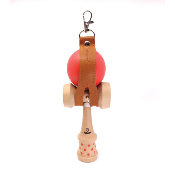 Kendama trælegetøj - rød - Image 3