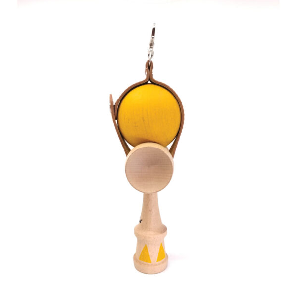 Kendama trælegetøj - gul - Image 4