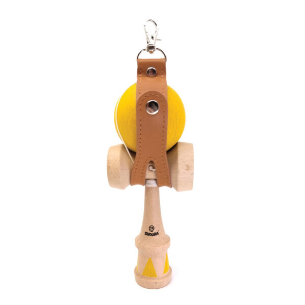 Kendama trælegetøj - gul - Image 5