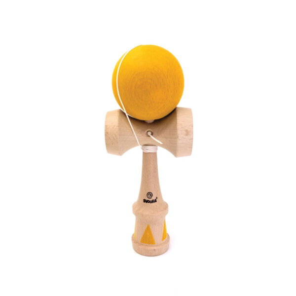 Kendama trælegetøj - gul